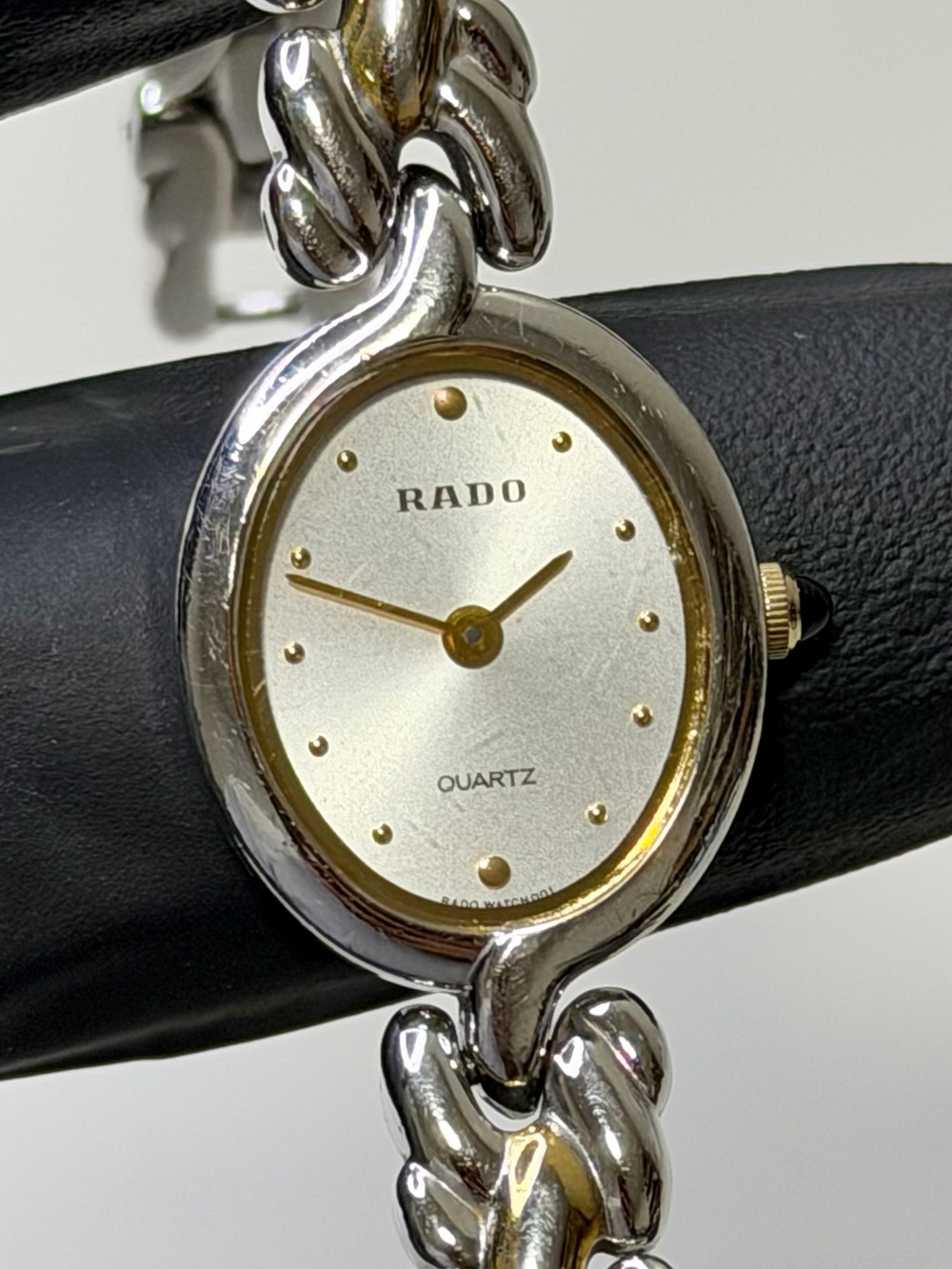 Rado Florence 133.9712.2 Oval Two-Tone Silver Dial Swiss-Made 19mm Ladies’ Watch
